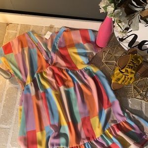 MultiColor Spring Dress